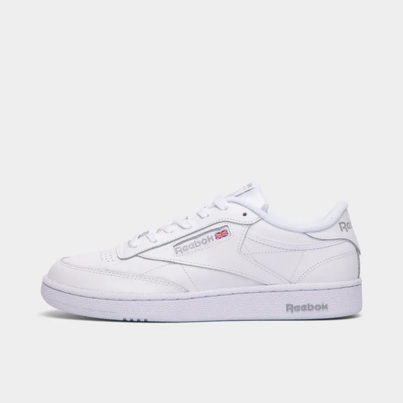 Reebok Club C 85 White / Sheer Grey sold by JD Sports