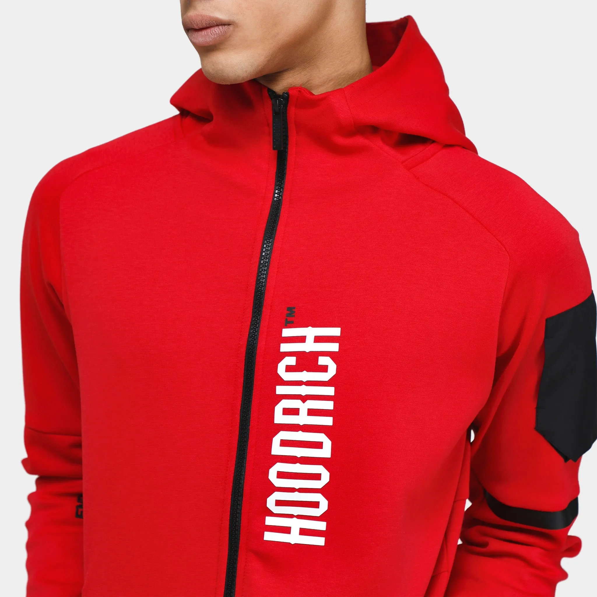 Hoodrich OG Circuit Full Zip Hoodie Lychee / White - Black sold by JD Sports product image thumbnail 5