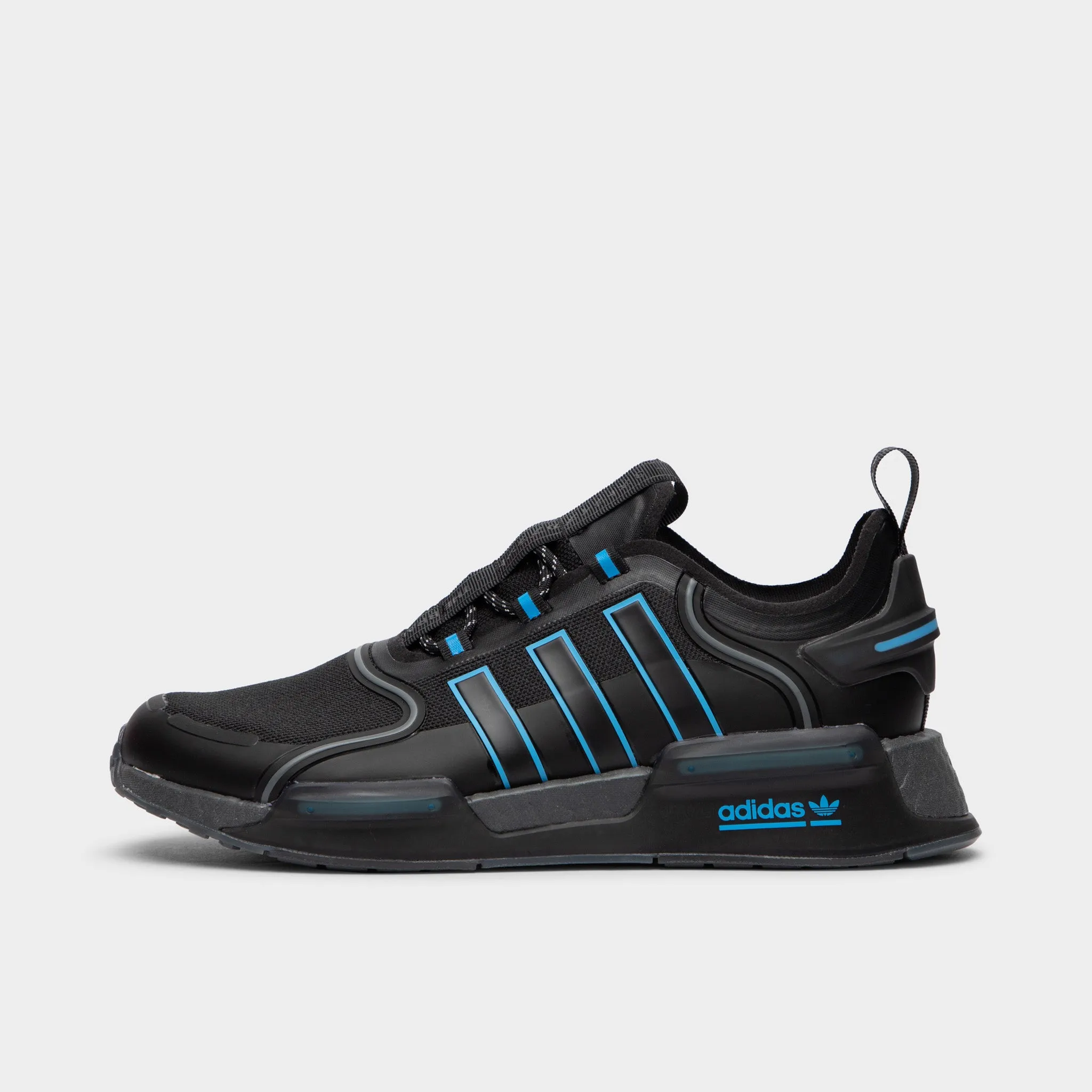 adidas Originals NMD_V3 Black / Pulse Blue - White sold by JD Sports