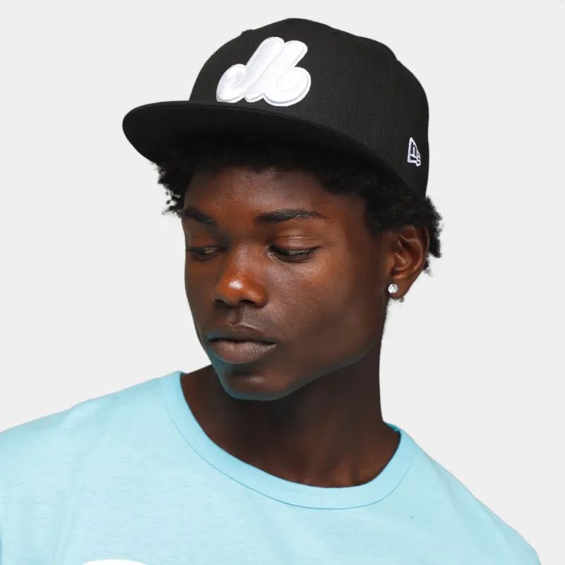 New Era 59Fifty Montreal Expos Fitted Cap Black / White sold by JD Sports