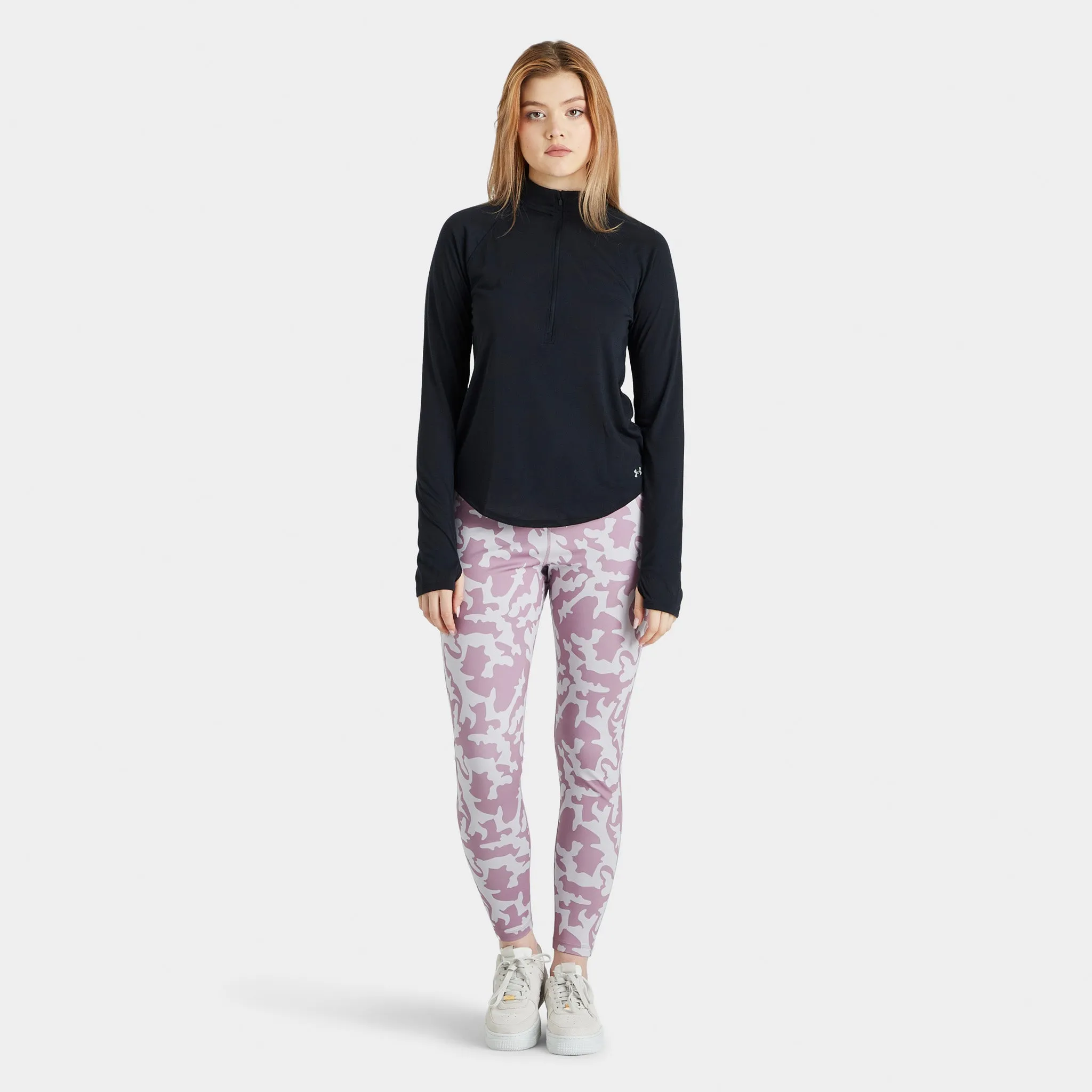 Under Armour Women's Streaker Half Zip Crewneck / Black sold by JD Sports product image thumbnail 5