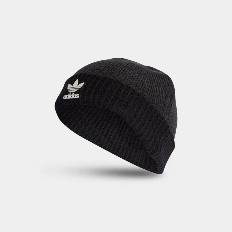 adidas Originals Adicolor Cuff Knit Beanie / Black sold by JD Sports