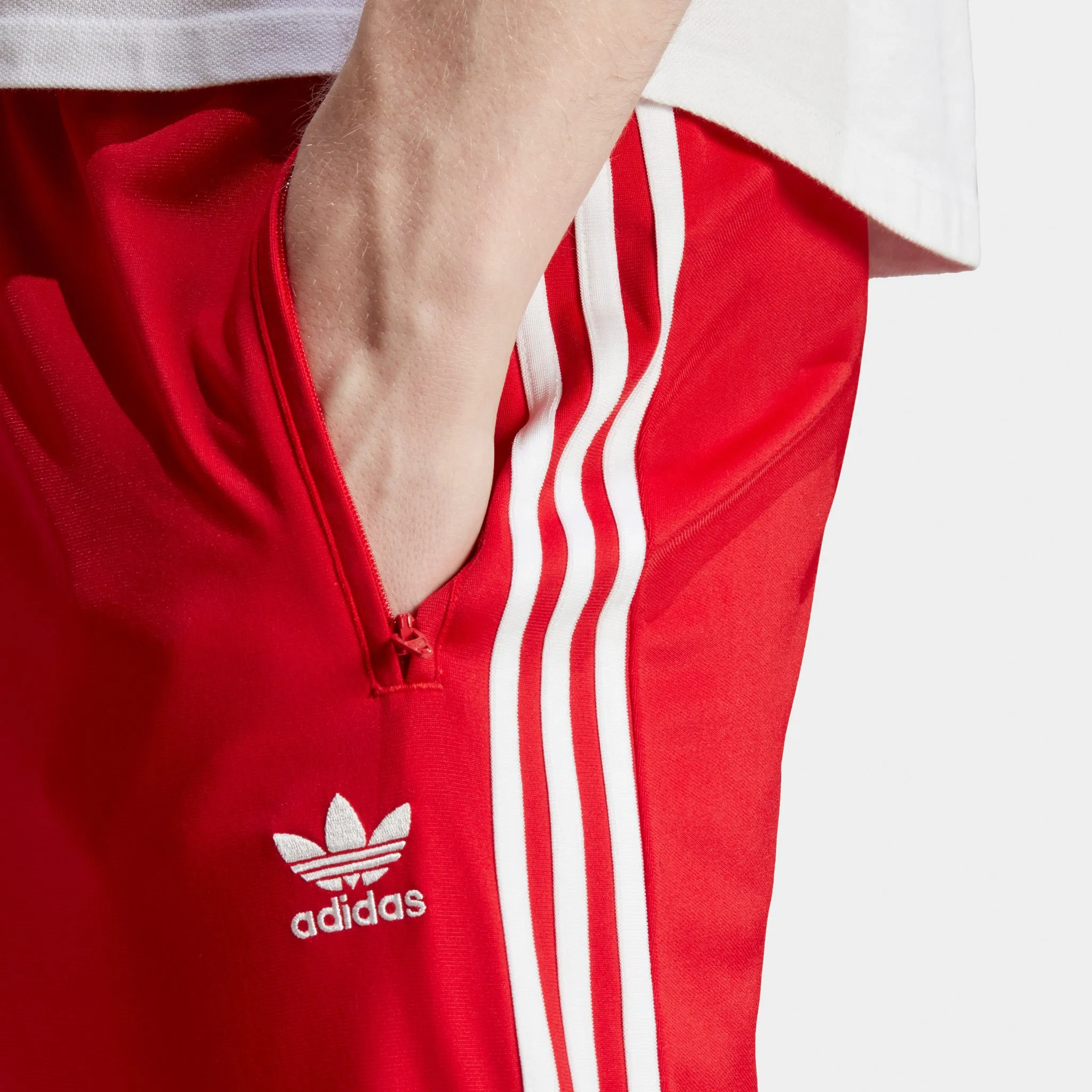 adidas Originals Adicolor Firebird Track Pants Better Scarlet / White sold by JD Sports product image thumbnail 4