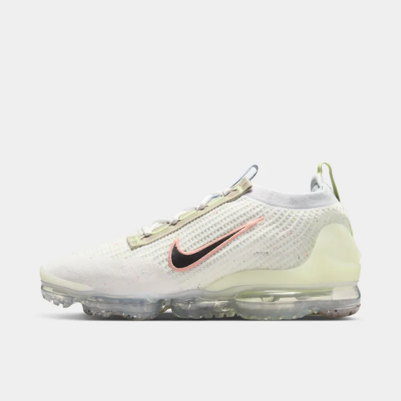 Nike Air Vapormax 2021 Flyknit White / Black - Light Madder Root sold by JD Sports