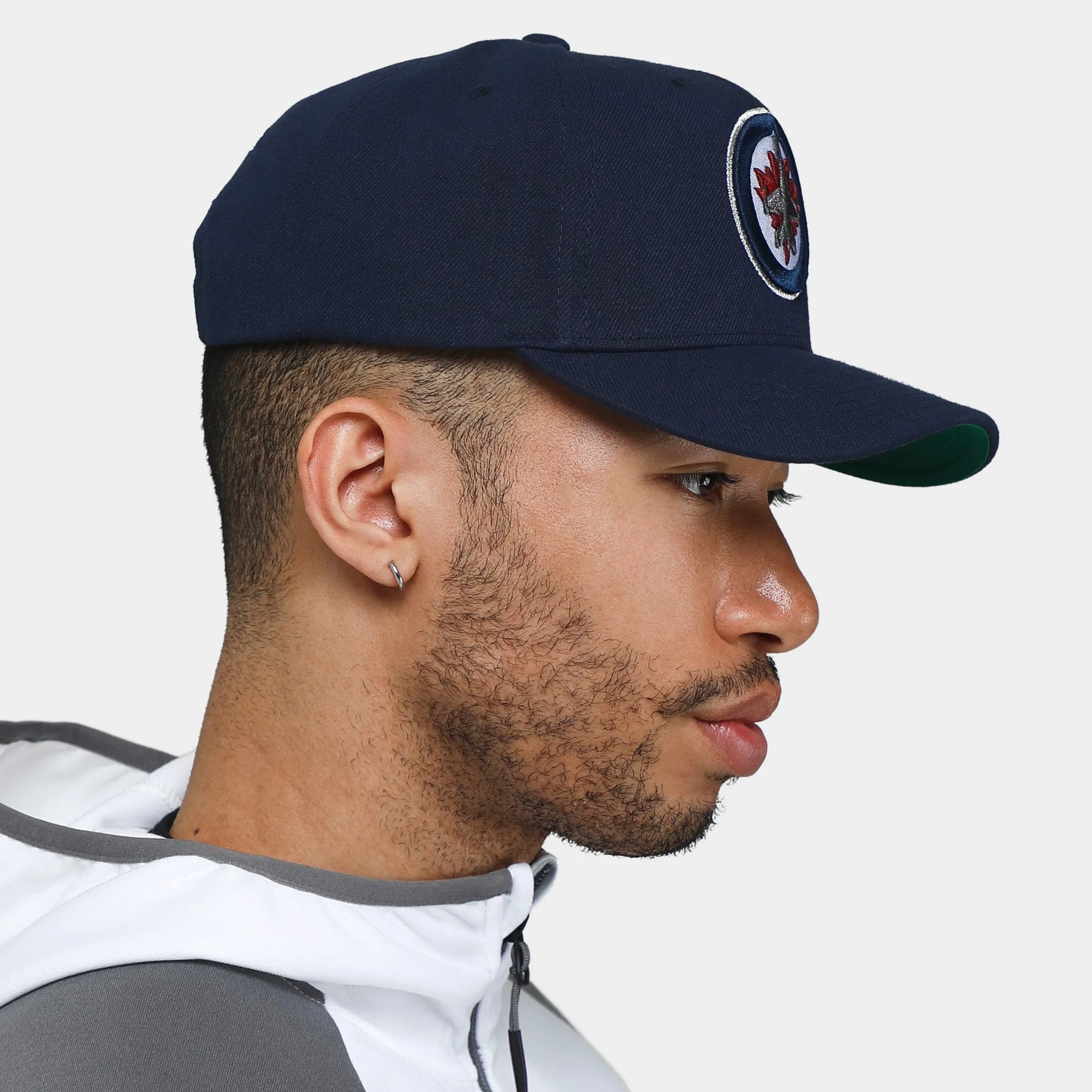 Mitchell and Ness Winnipeg Jets Snapback / Blue sold by JD Sports product image thumbnail 3
