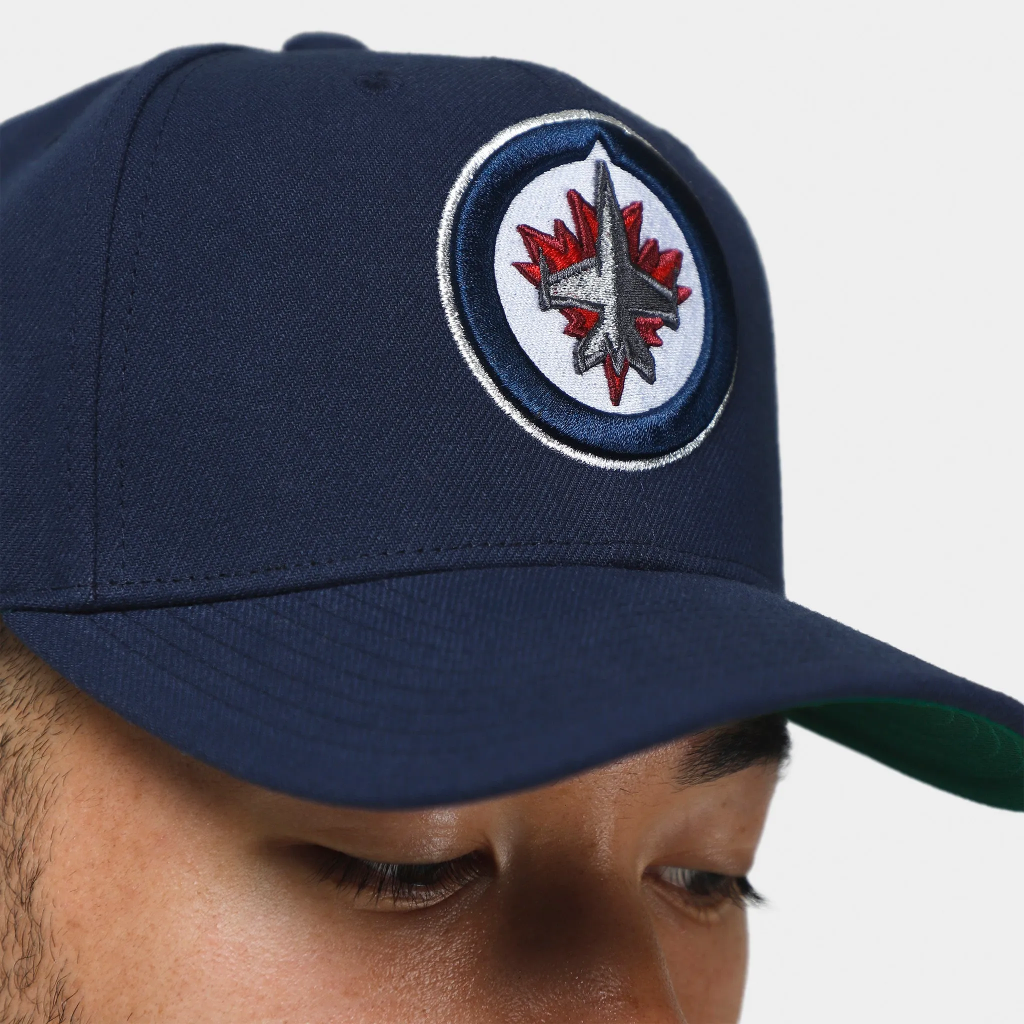 Mitchell and Ness Winnipeg Jets Snapback / Blue sold by JD Sports product image thumbnail 4