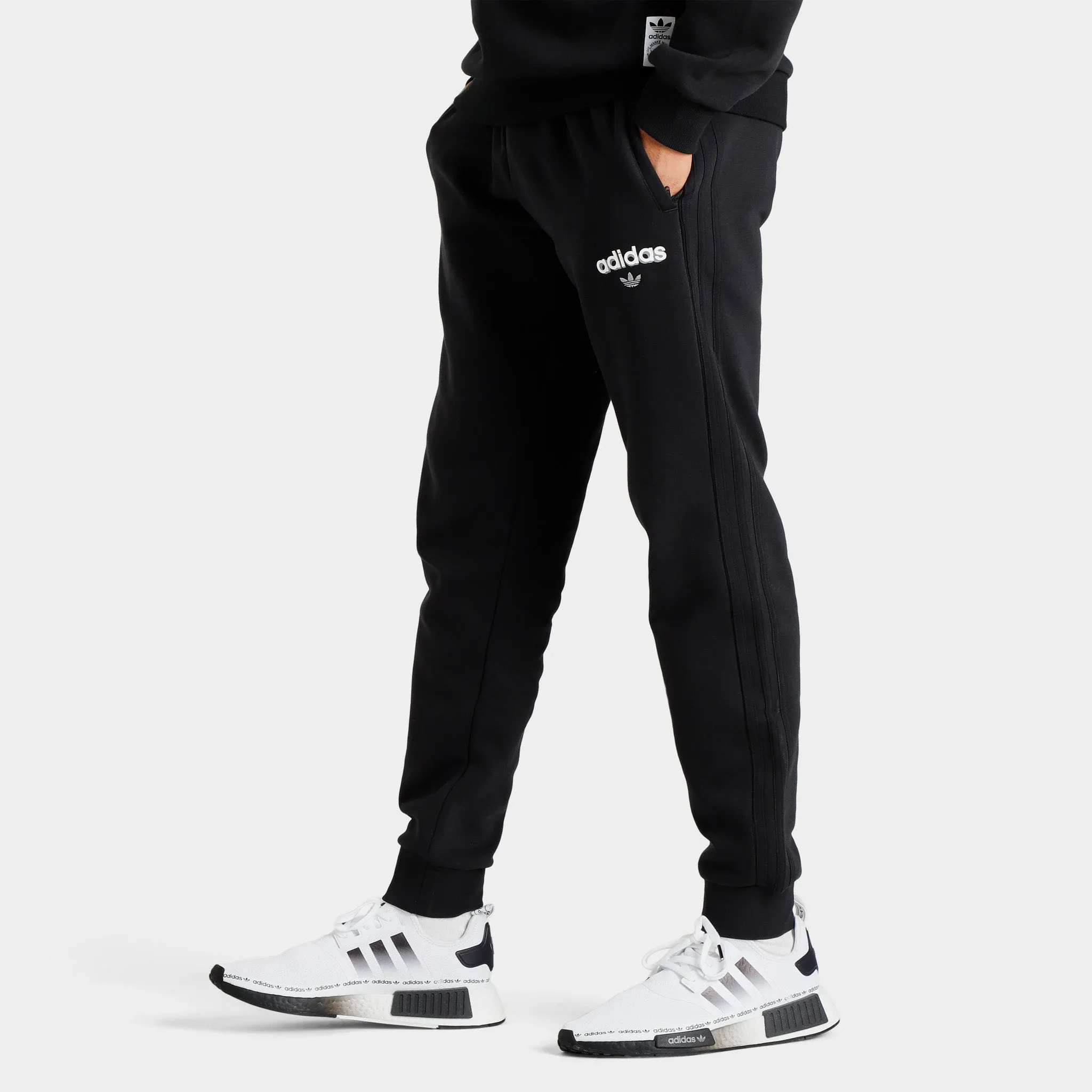 adidas Collegiate Pants Black / White sold by JD Sports product image thumbnail 4