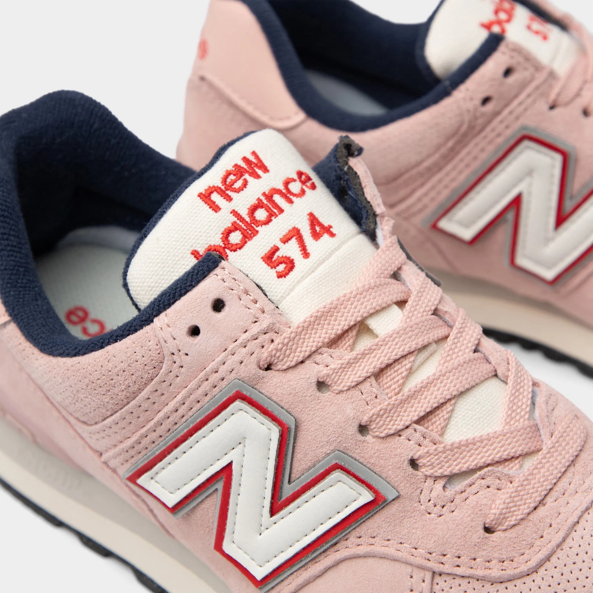 New Balance Women’s WL574YP2 Pink / Grey sold by JD Sports product image thumbnail 3