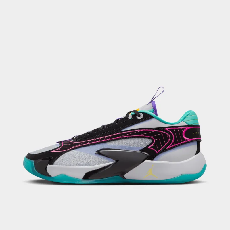 Jordan Luka 2 Wolf Grey / Speed Yellow - Black made by Jordan