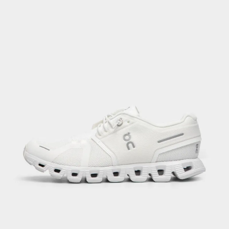 On Women's Cloud 5 / Undyed White / White sold by JD Sports