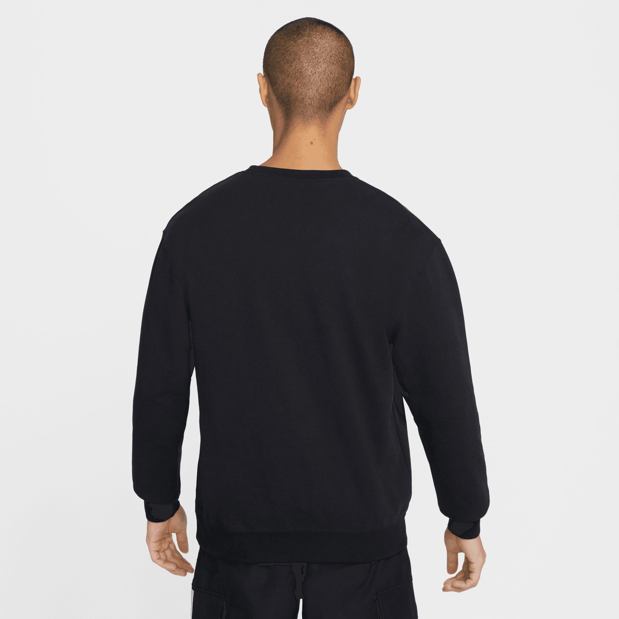 Jordan Statement Essentials Fleece Crewneck / Black sold by JD Sports product image thumbnail 2