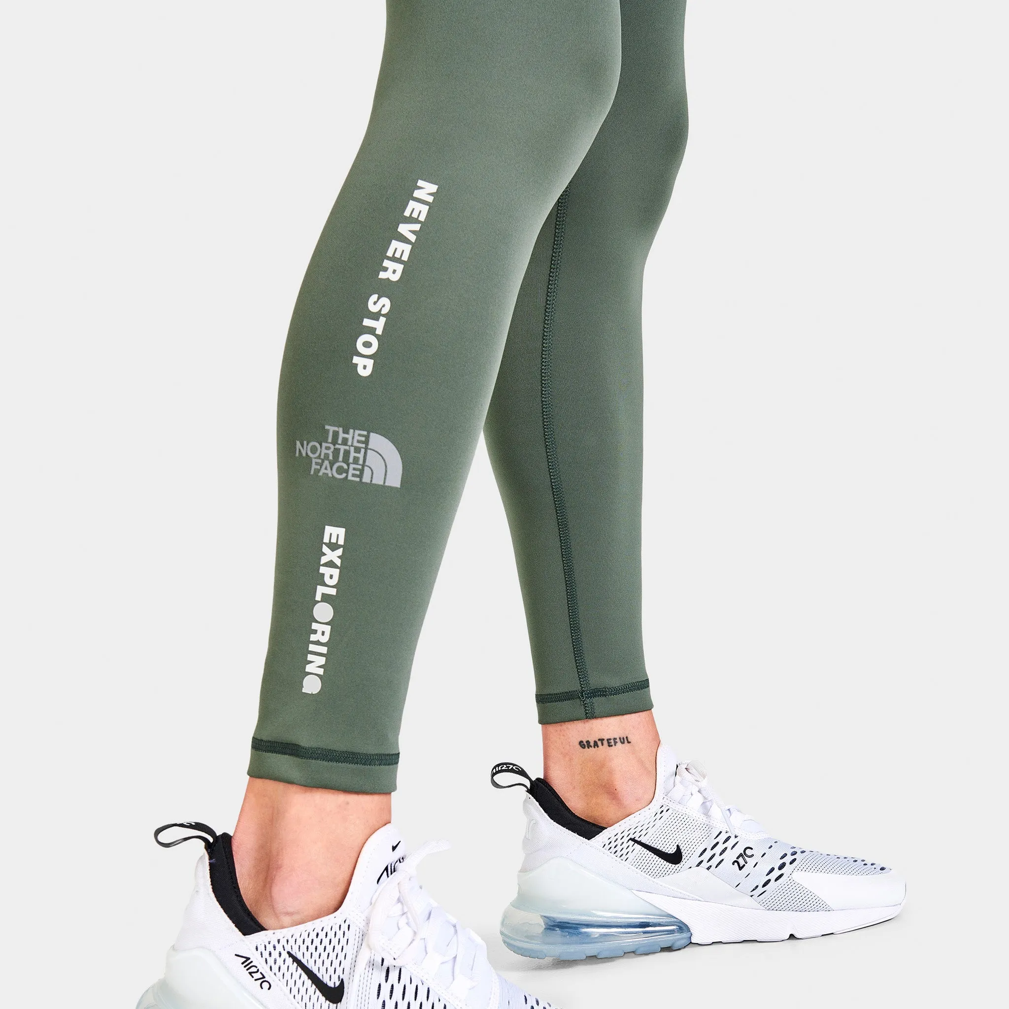 The North Face Women's Graphic Performance Leggings / Agave Green sold by JD Sports product image thumbnail 5