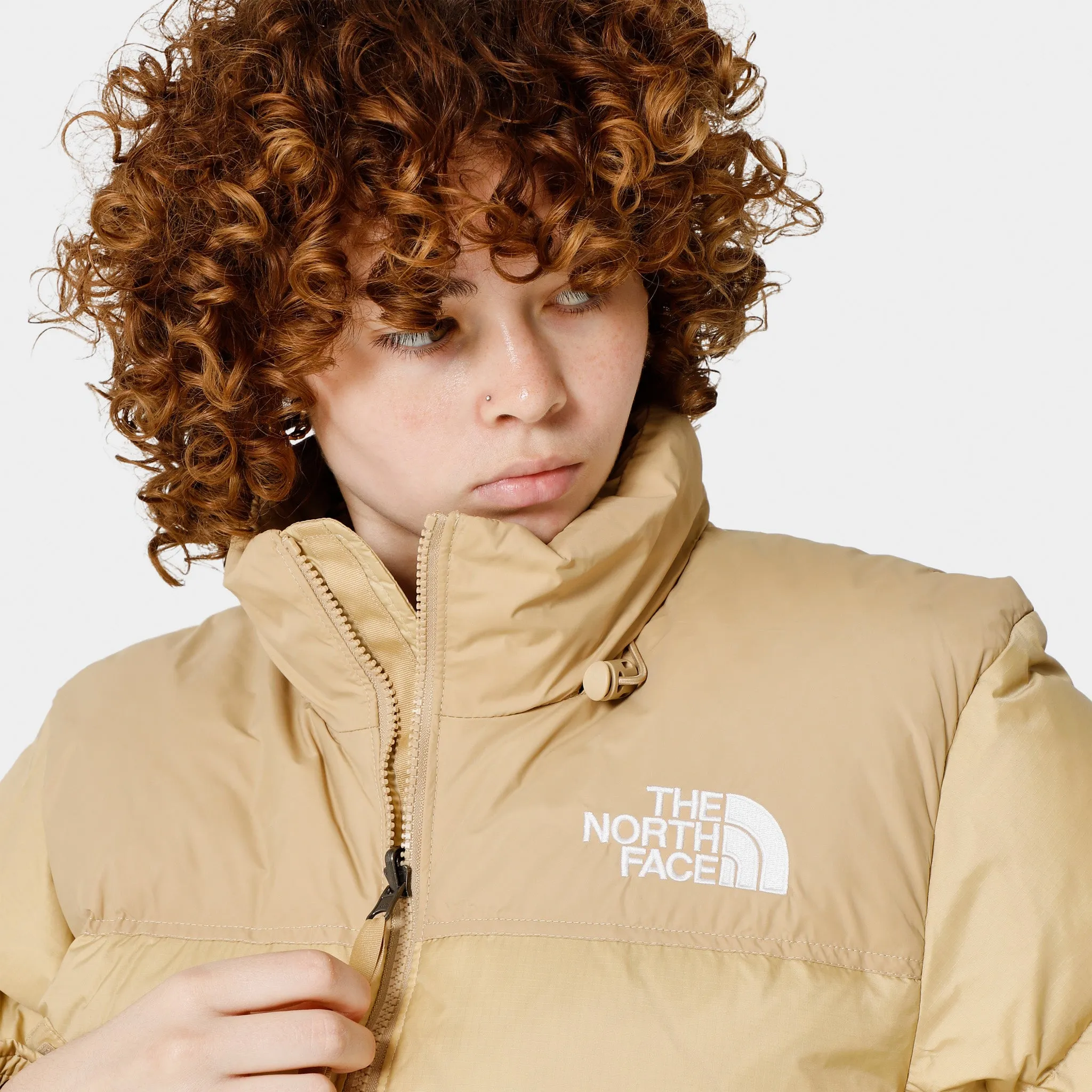 The North Face Women's 1996 Retro Nuptse Jacket / Khaki Stone sold by JD Sports product image thumbnail 2