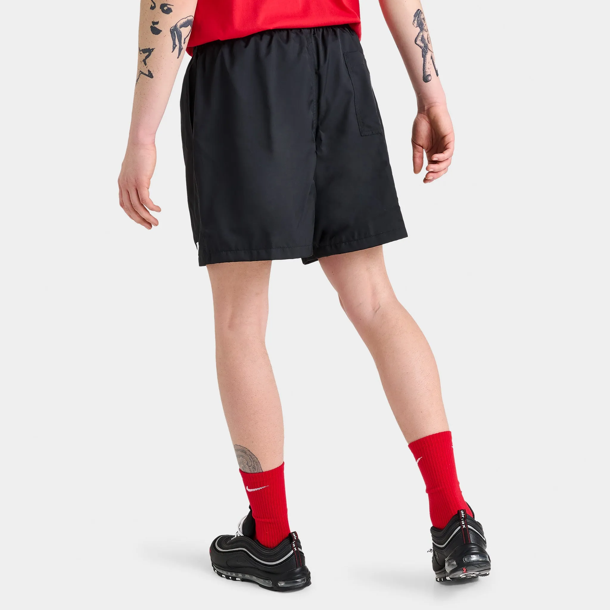Nike Sportswear Club Flow Shorts Black / White sold by JD Sports product image thumbnail 2