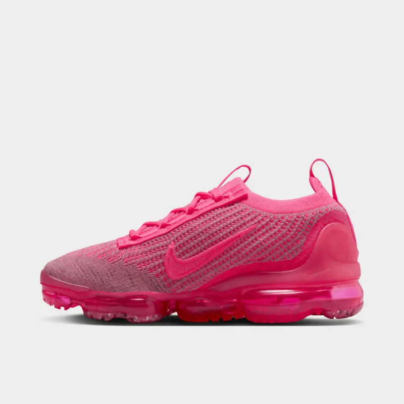 Nike Women's Air VaporMax 2021 FK Pink Blast / Hyper Pink - Volt sold by JD Sports
