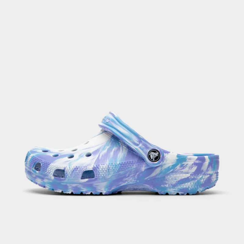 Crocs Classic Marbled Clog White / Oxygen sold by JD Sports