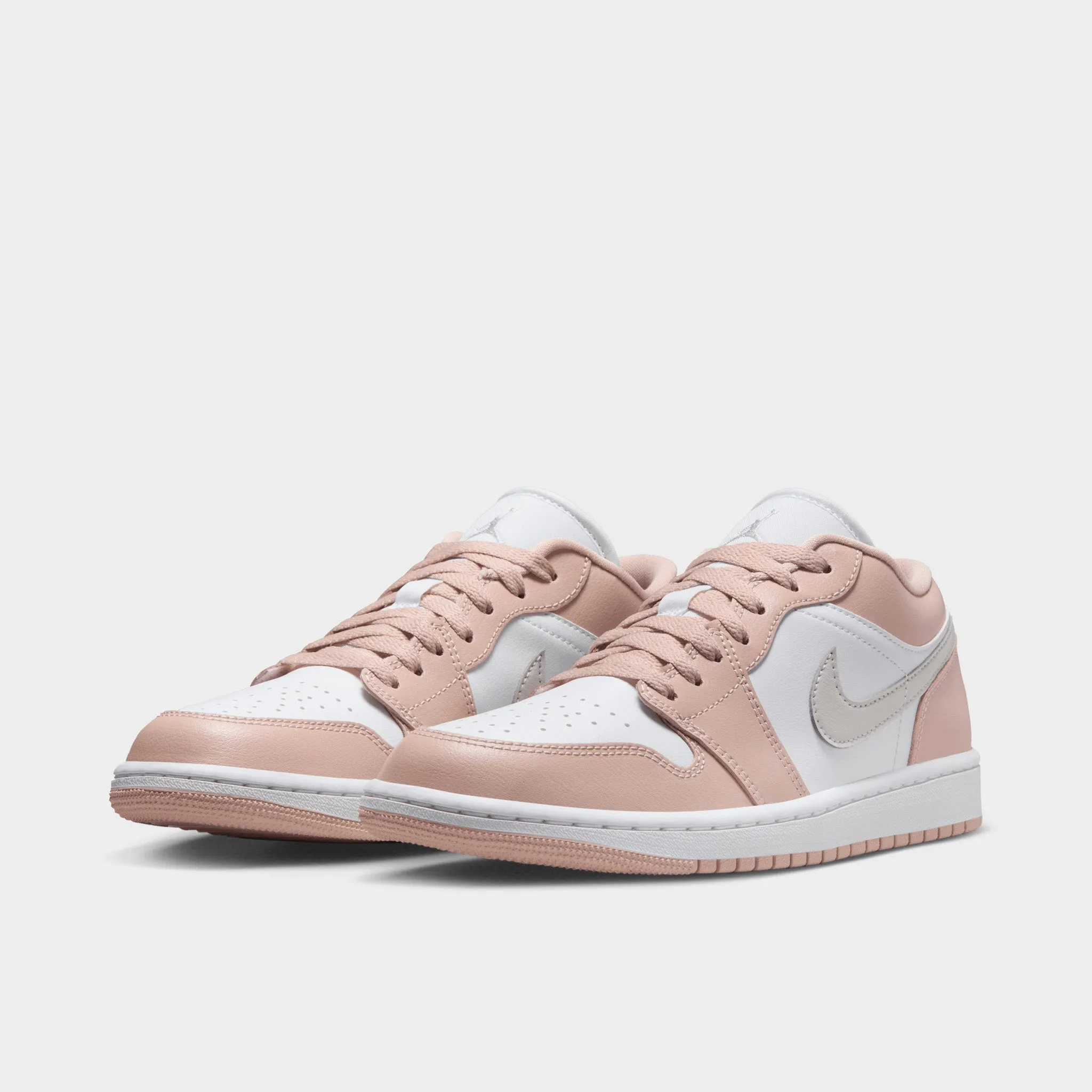 Jordan Women�s 1 Low White / Light Bone - Particle Beige sold by JD Sports product image thumbnail 2