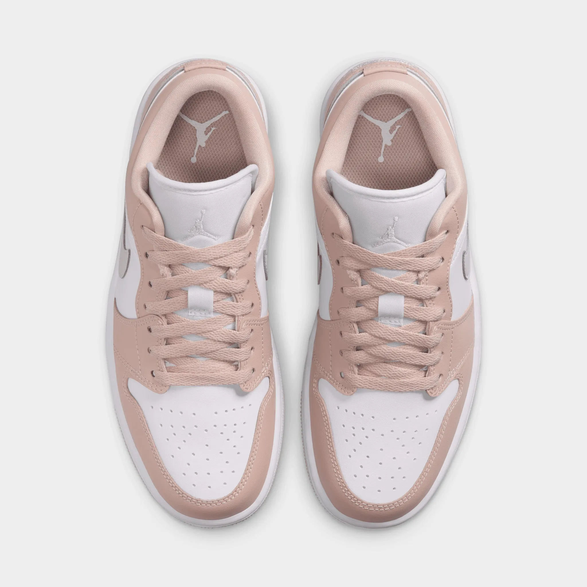 Jordan Women�s 1 Low White / Light Bone - Particle Beige sold by JD Sports product image thumbnail 5