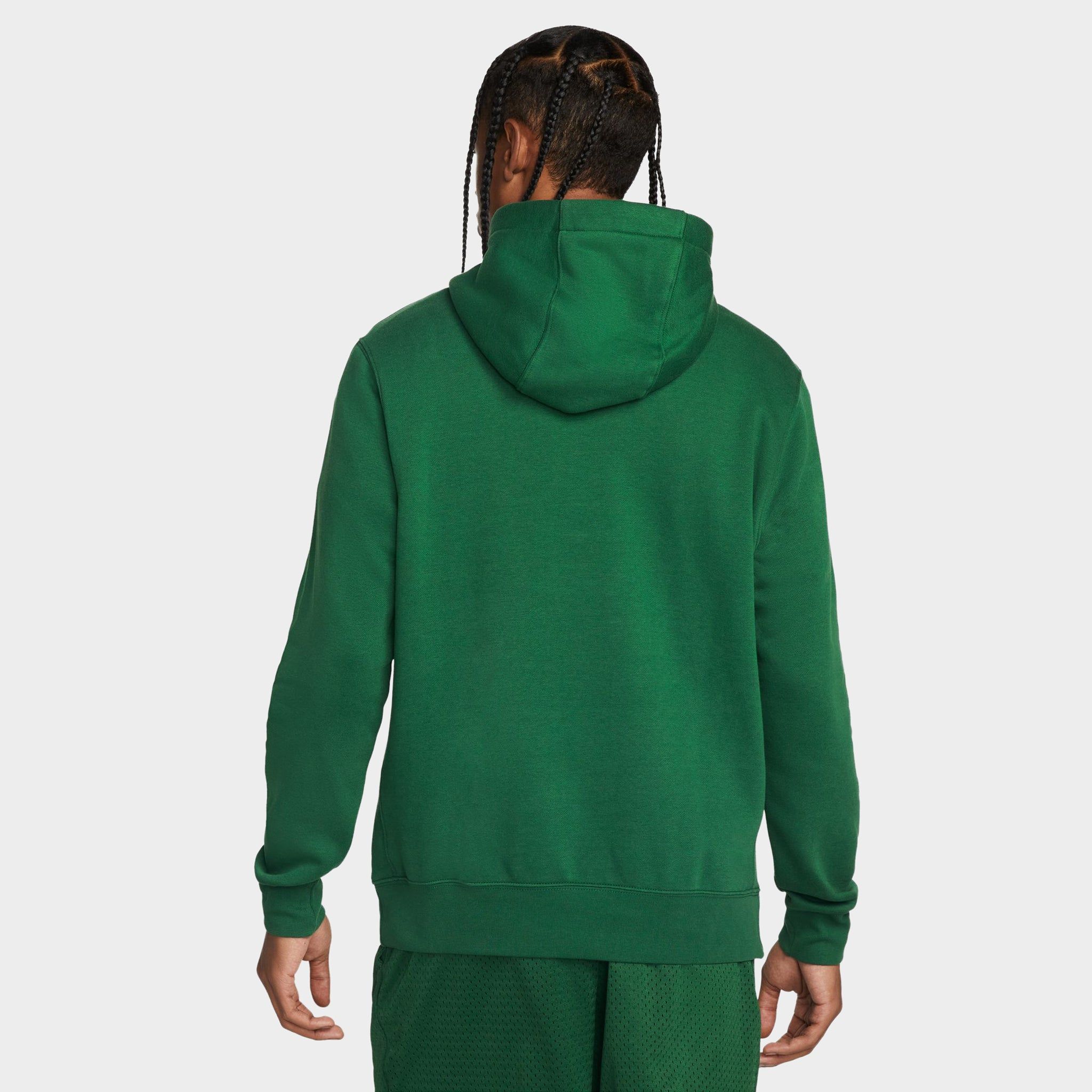 Nike Sportswear Club Fleece Pullover Hoodie Gorge Green / Gorge Green - White sold by JD Sports product image thumbnail 2