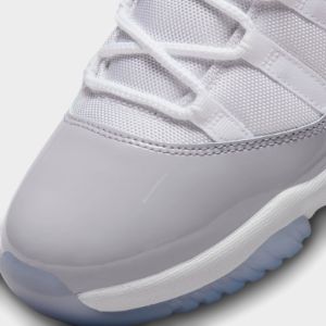 Jordan 11 Retro Low White / University Blue - Cement Grey sold by JD Sports