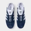 adidas Originals Gazelle Collegiate Navy / White - Gold Metallic sold by JD Sports