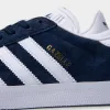 adidas Originals Gazelle Collegiate Navy / White - Gold Metallic sold by JD Sports