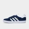 adidas Originals Gazelle Collegiate Navy / White - Gold Metallic sold by JD Sports