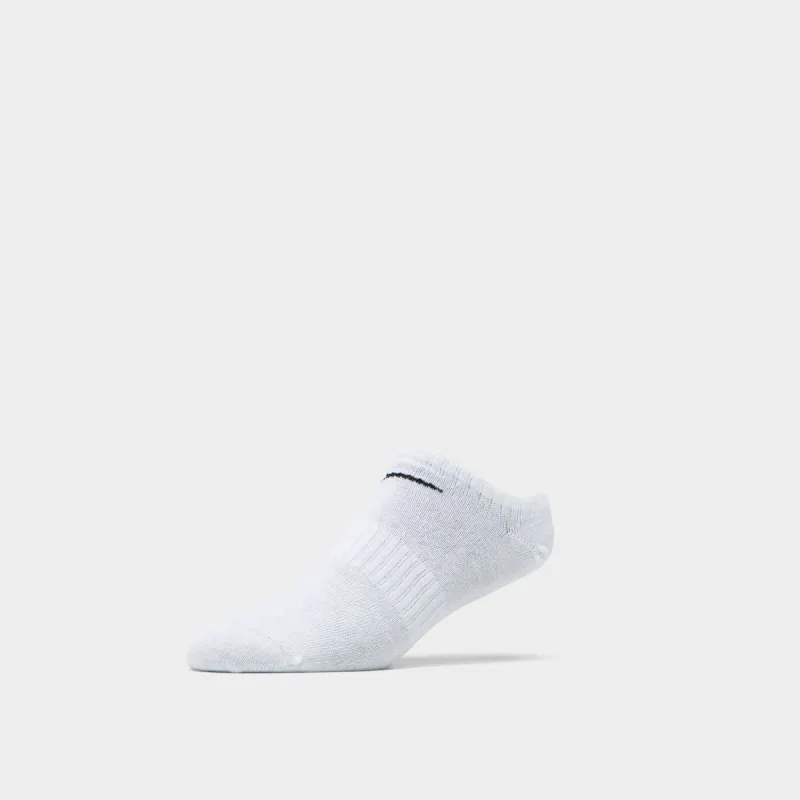 Nike Everyday Lightweight Training No-Show Socks - 3 Pack White / Black sold by JD Sports