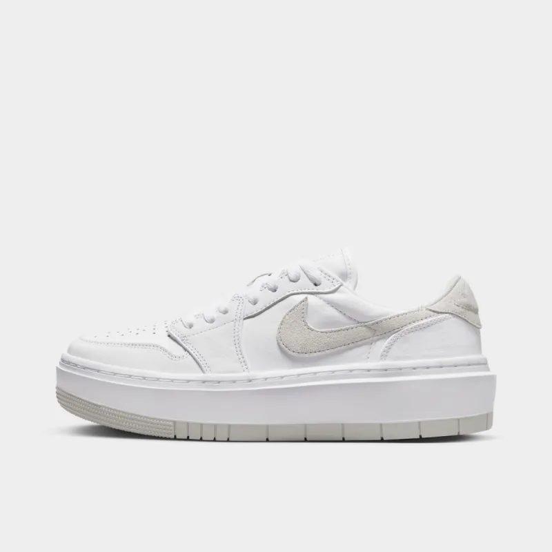 Jordan Women's 1 Elevate Low White / Neutral Grey - White sold by JD Sports
