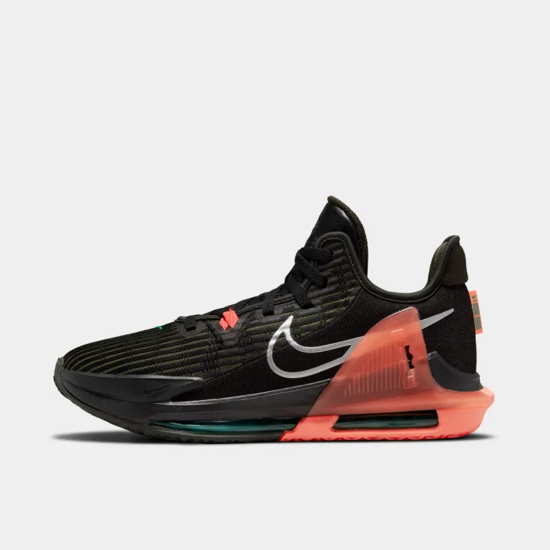 Nike LeBron Witness 6 Black / Metallic Silver - Sequoia sold by JD Sports
