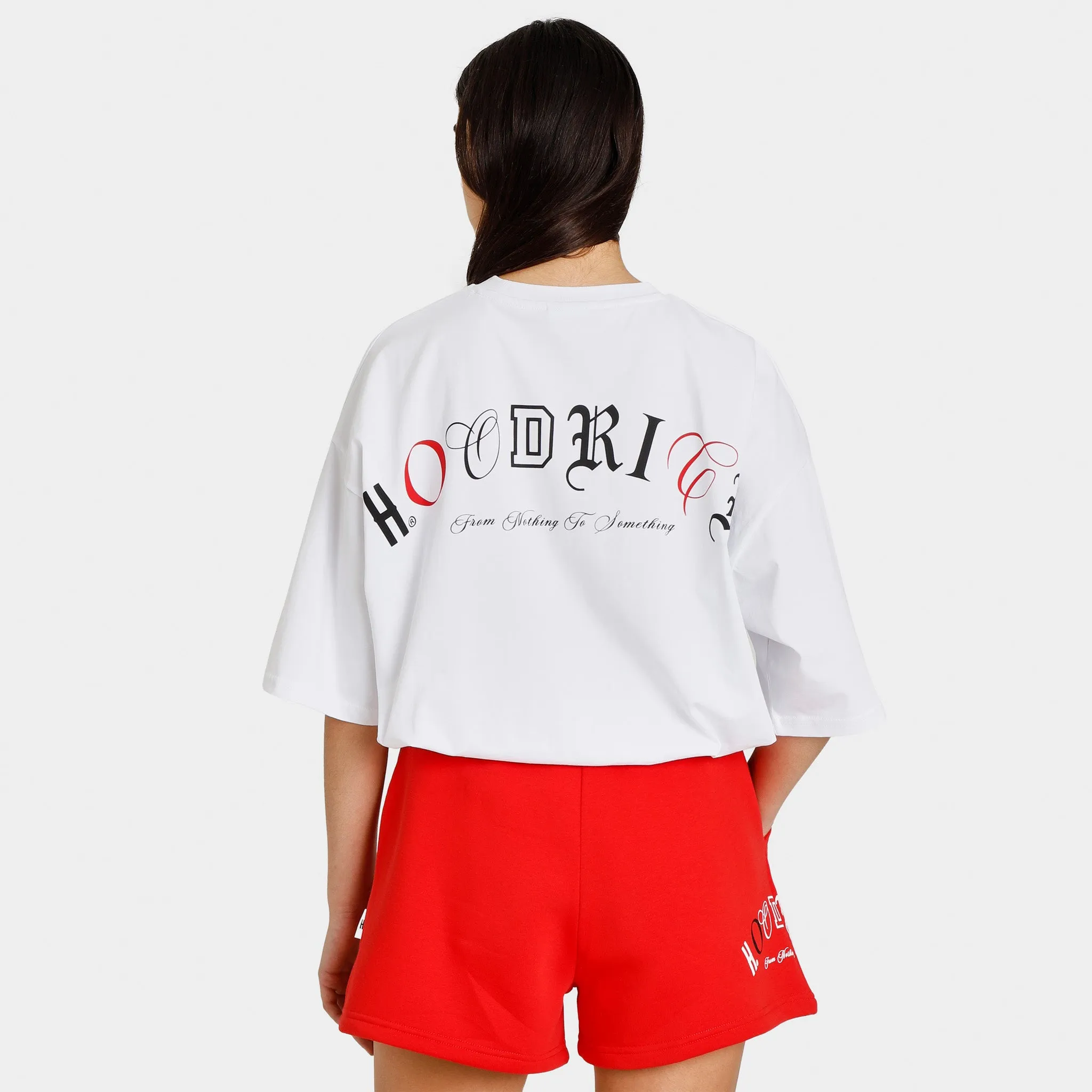 Hoodrich Women's OG Calor Boyfriend T-shirt / White sold by JD Sports product image thumbnail 2