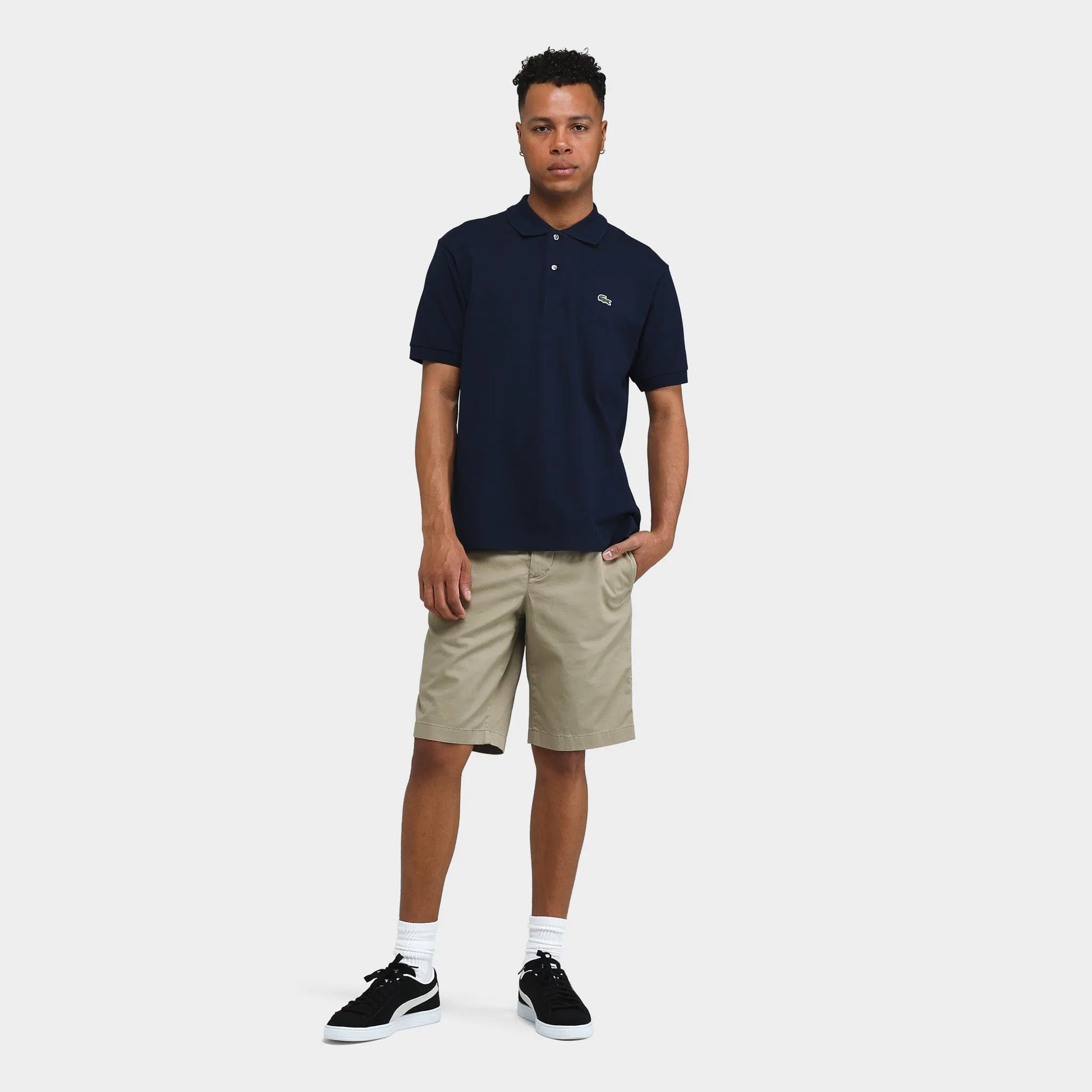 Lacoste Original L.12.12 Petit Piqué Cotton Polo Shirt / Navy sold by JD Sports product image thumbnail 5