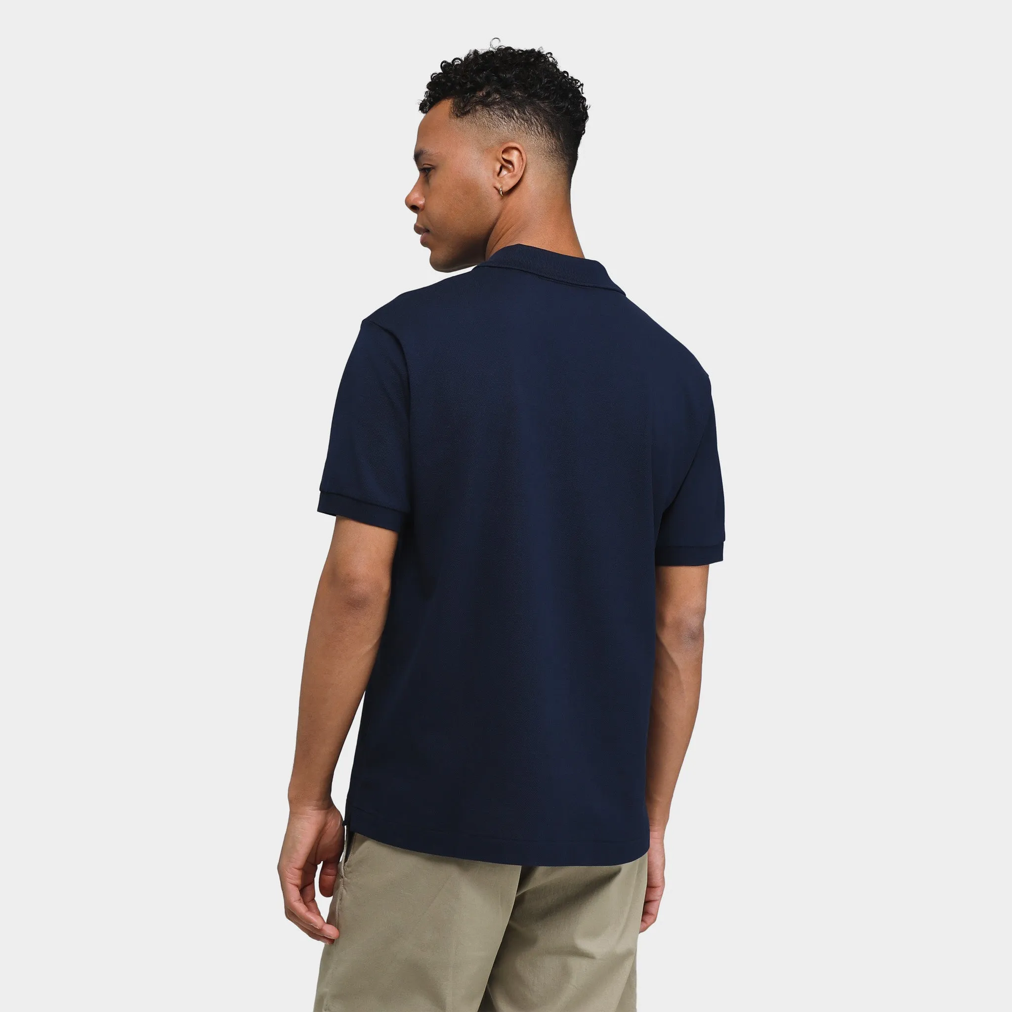 Lacoste Original L.12.12 Petit Piqué Cotton Polo Shirt / Navy sold by JD Sports product image thumbnail 2