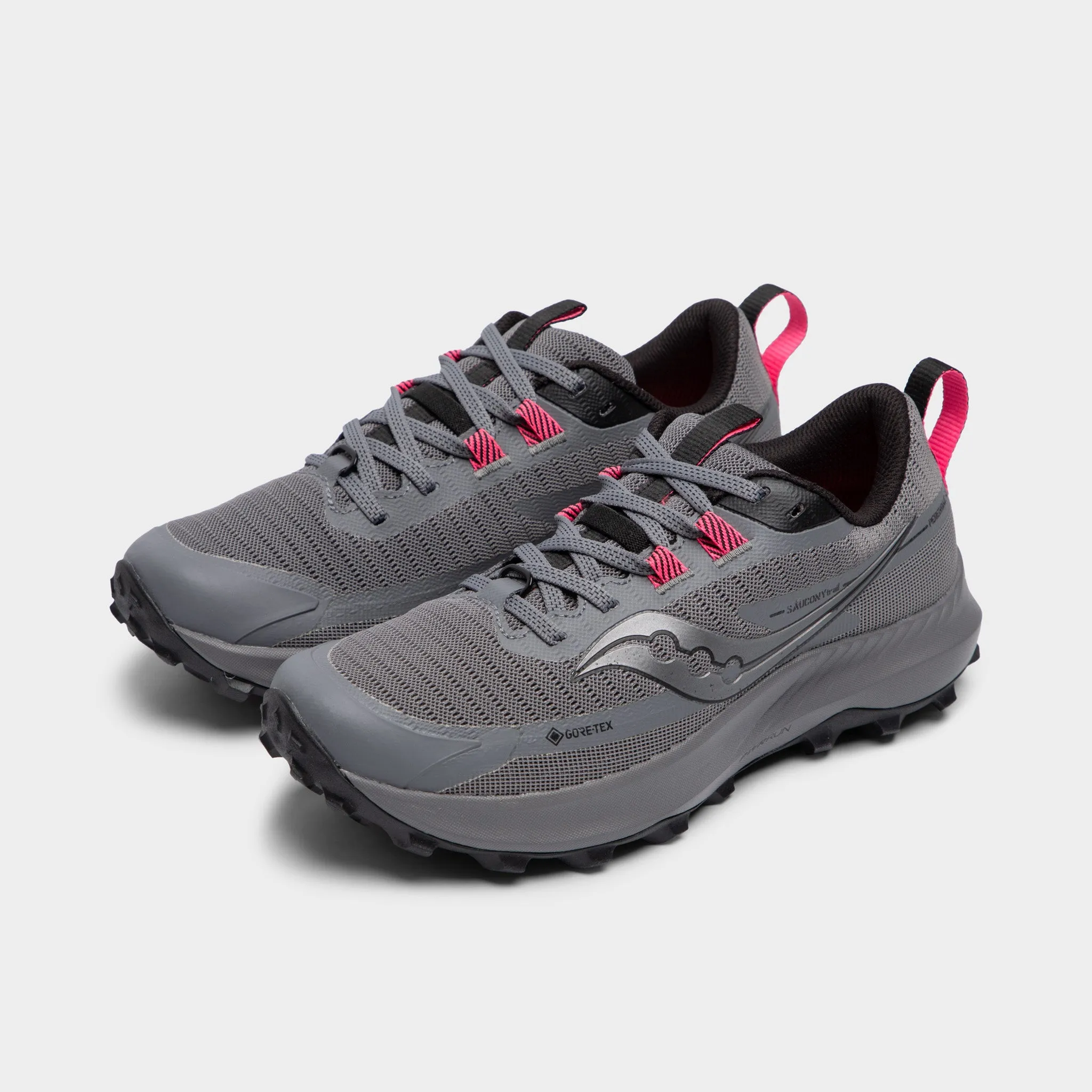 Saucony Women’s Peregrine 13 GTX Gravel / Black sold by JD Sports product image thumbnail 2