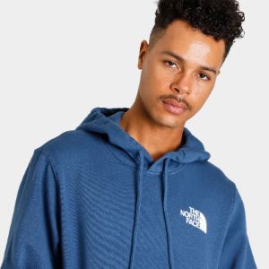 The North Face Box NSE Pullover Hoodie Shady Blue / TNF Black sold by JD Sports