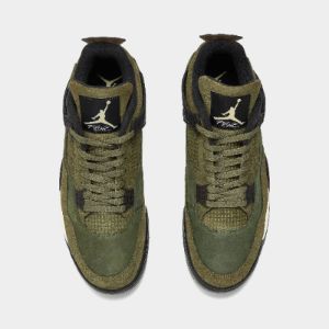 Jordan 4 Retro SE Craft Medium Olive / Pale Vanilla - Cargo Khaki sold by JD Sports