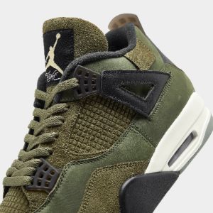 Jordan 4 Retro SE Craft Medium Olive / Pale Vanilla - Cargo Khaki sold by JD Sports