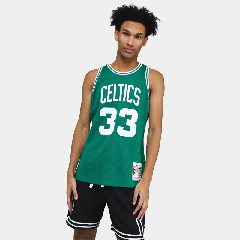 Mitchell & Ness NBA Boston Celtics Larry Bird Swingman Jersey / Black sold by JD Sports