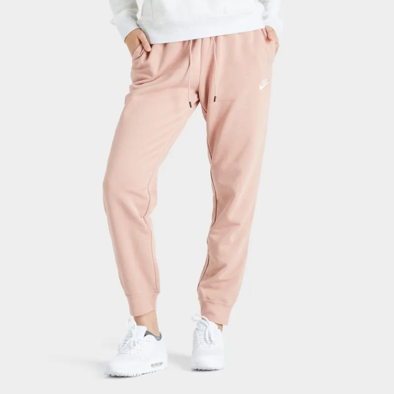 Nike Women's Sportswear Essential Fleece Pants Rose Whisper / White sold by JD Sports