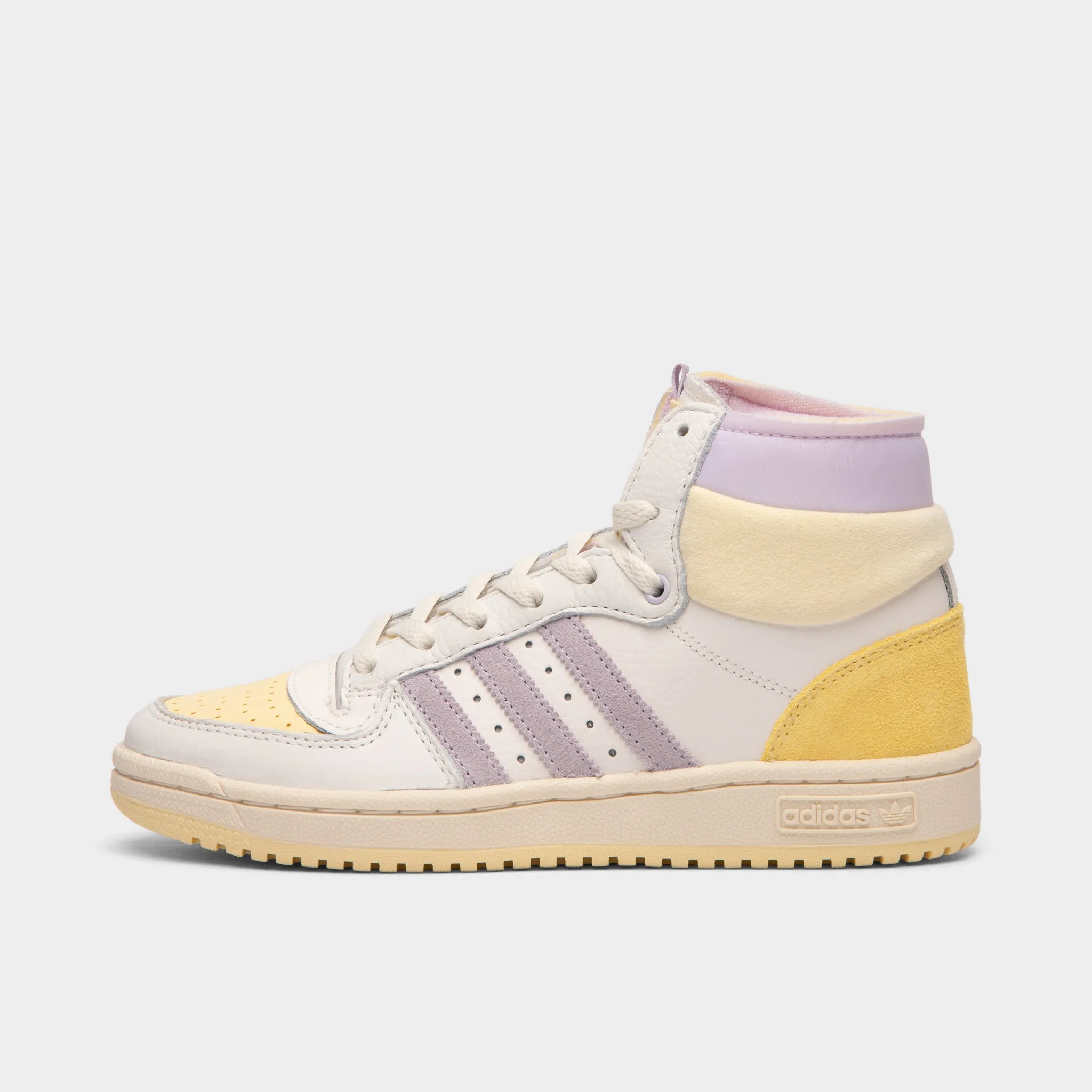 adidas Originals Women's Top Ten RB Cloud White / Almost Yellow - Purple Tint sold by JD Sports