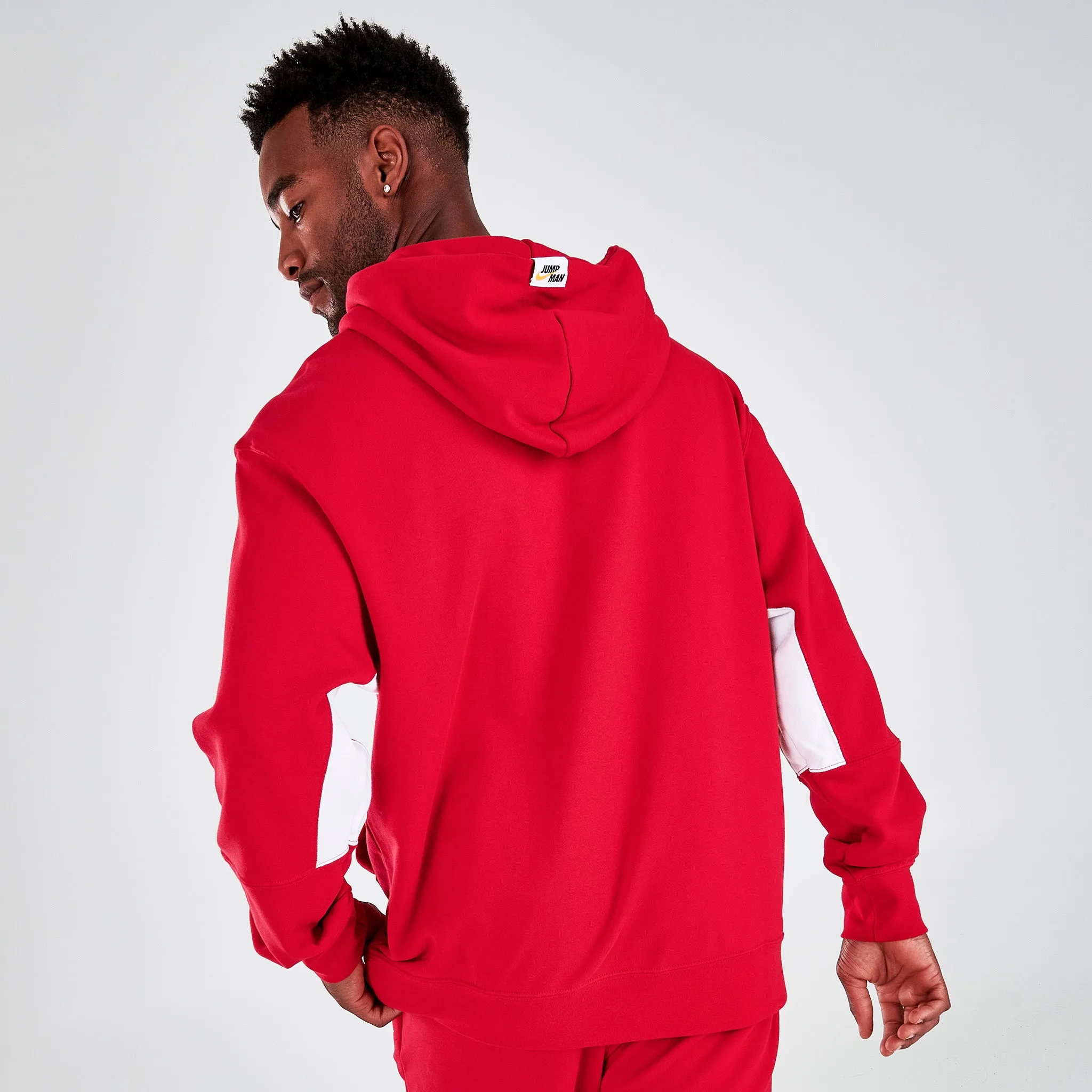 Jordan Jumpman Pullover Hoodie Gym Red / White - Black sold by JD Sports product image thumbnail 2