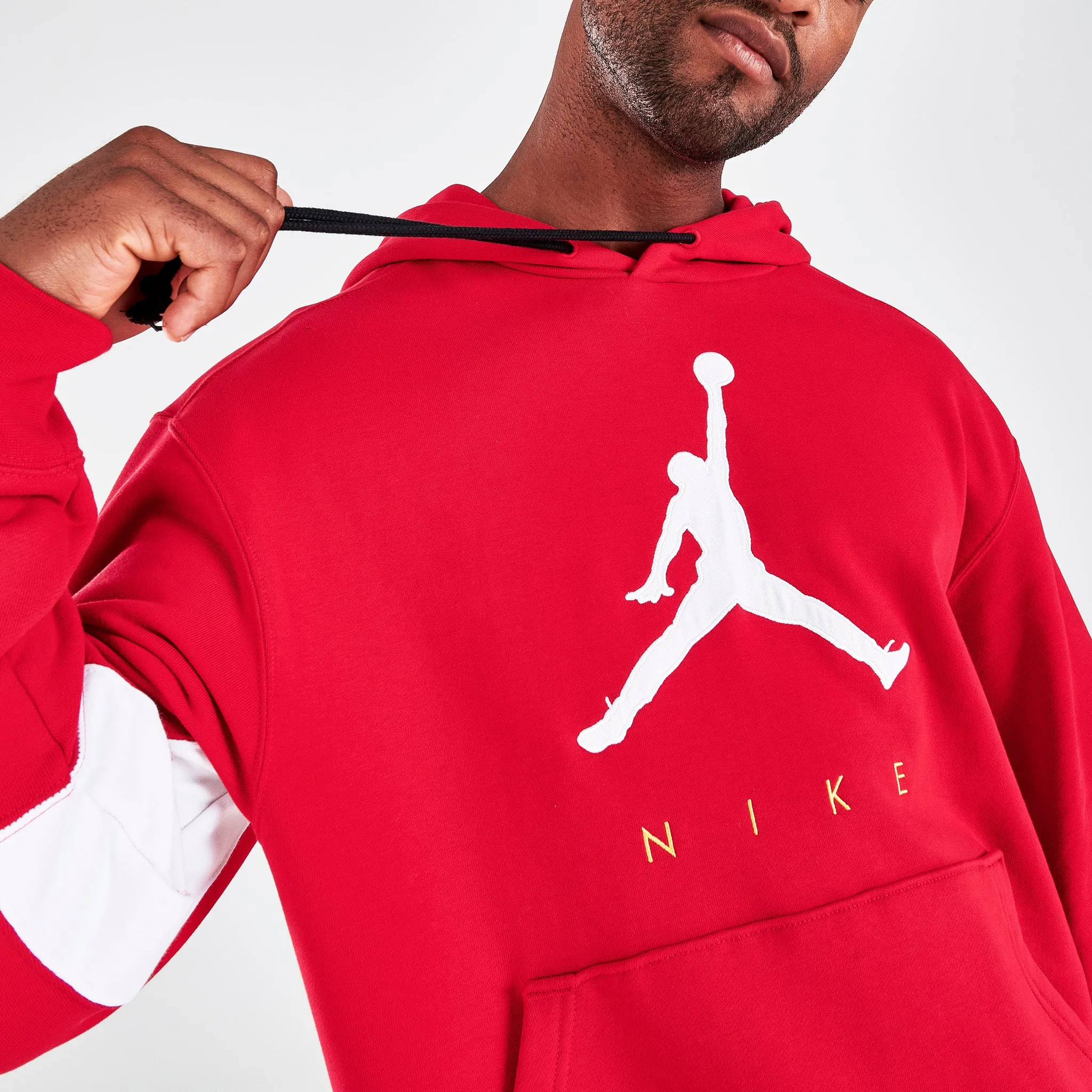 Jordan Jumpman Pullover Hoodie Gym Red / White - Black sold by JD Sports product image thumbnail 5