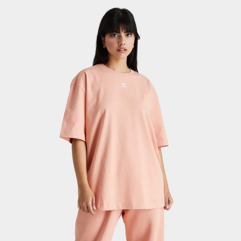 adidas Originals Women's Loungewear Adicolor Essentials T-shirt / Ambient Blush sold by JD Sports