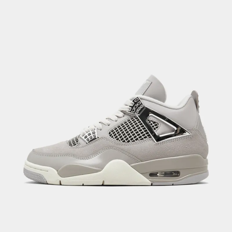 Jordan Women's 4 Retro Light Iron Ore / Neutral Grey - Black sold by JD Sports