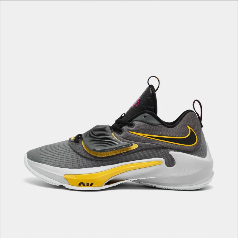 Nike Zoom Freak 3 Iron Grey / Black - Vivid Sulfur sold by JD Sports