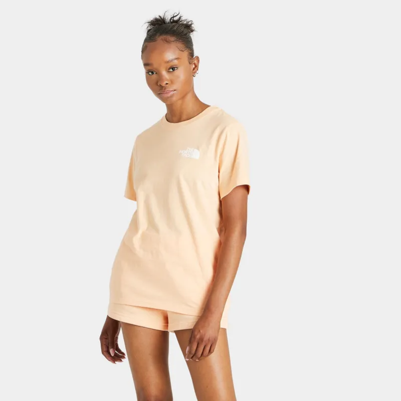 The North Face Women's Box NSE T-shirt / Apricot Ice sold by JD Sports