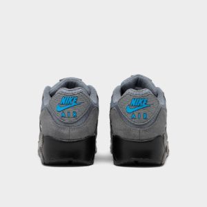 Nike Air Max 90 Smoke Grey / Light Photo Blue - Metallic Silver sold by JD Sports