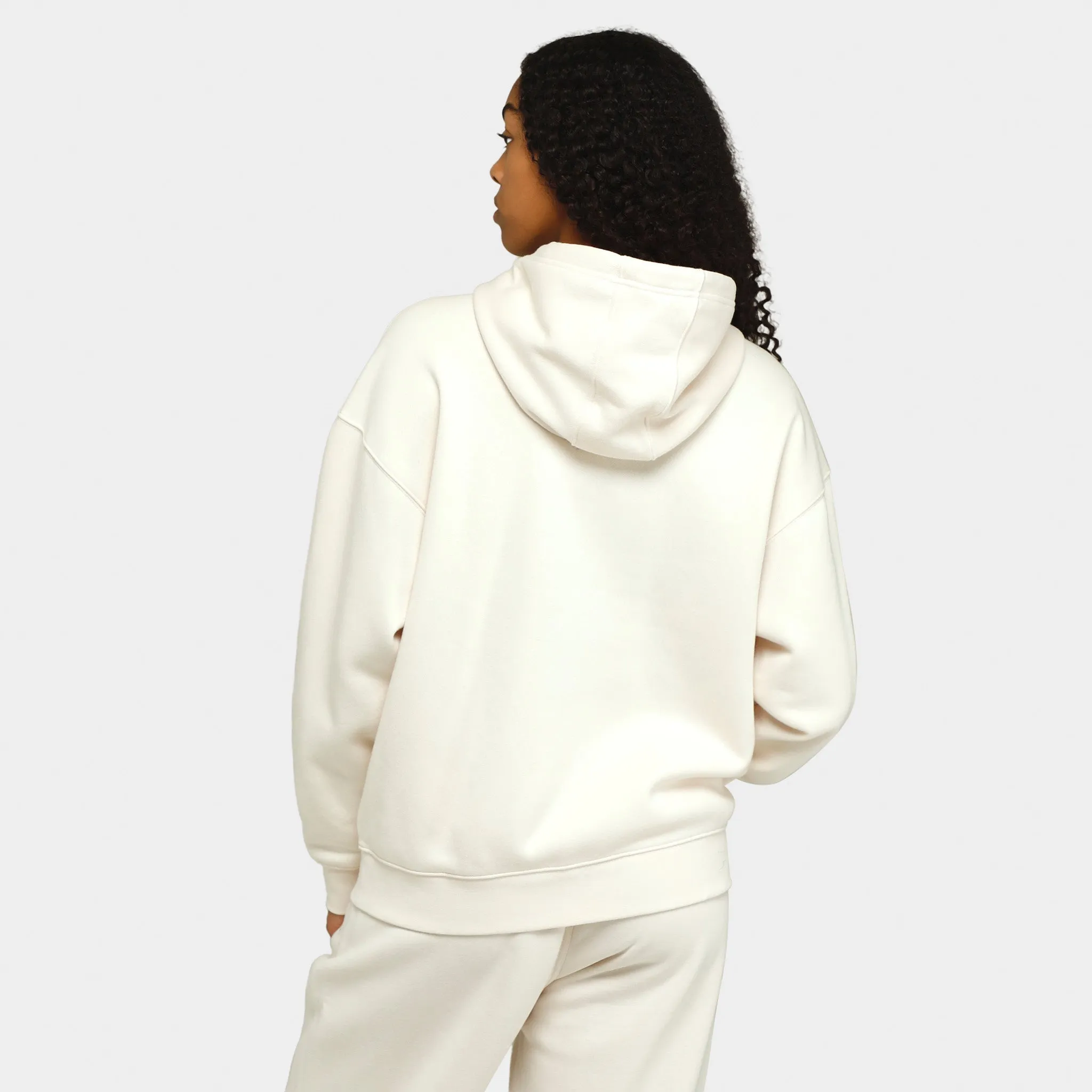 adidas Originals Women's Essentials Full Zip Boyfriend Hoodie / Wonder White sold by JD Sports product image thumbnail 3
