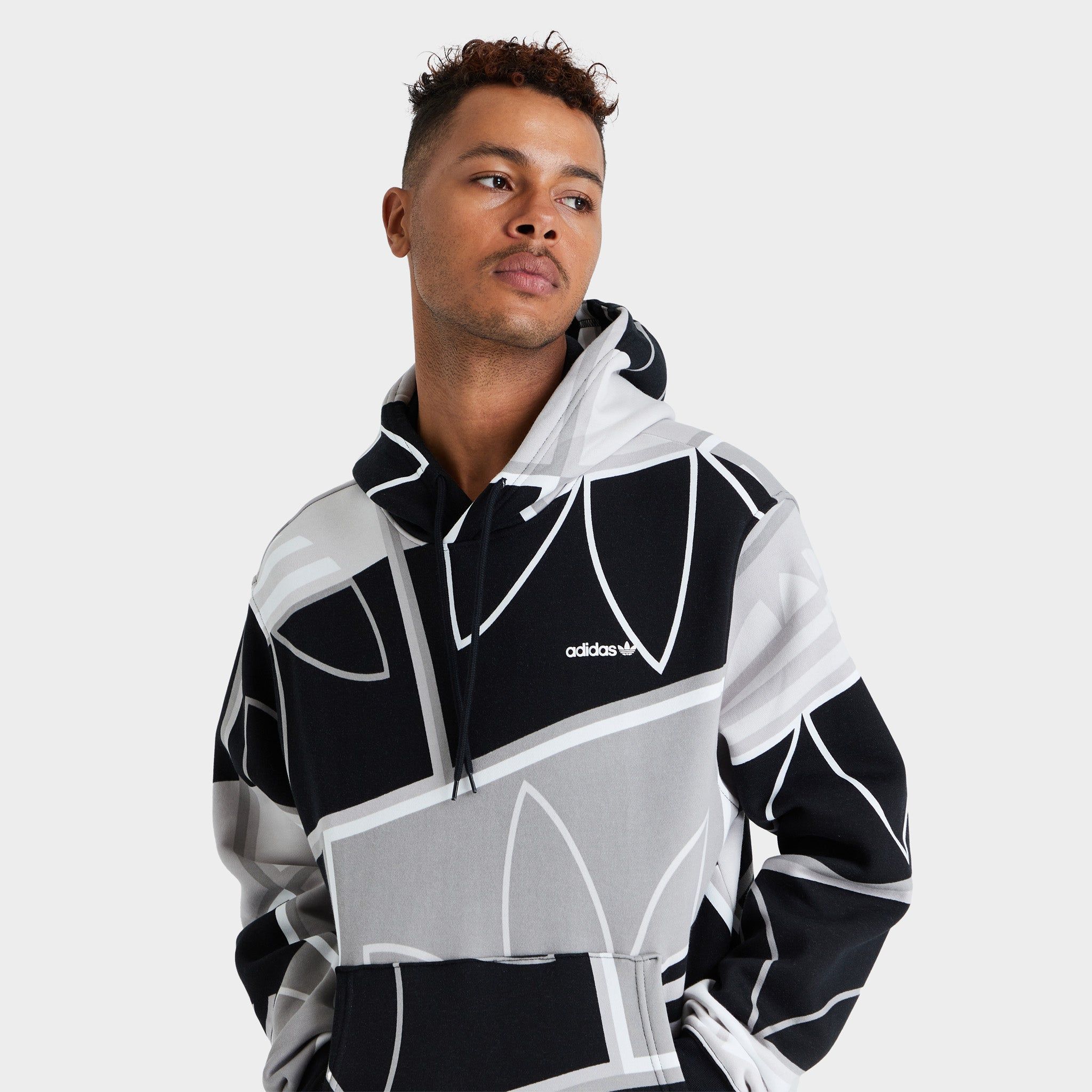 adidas Originals Logo Play Pullover Hoodie / Black sold by JD Sports