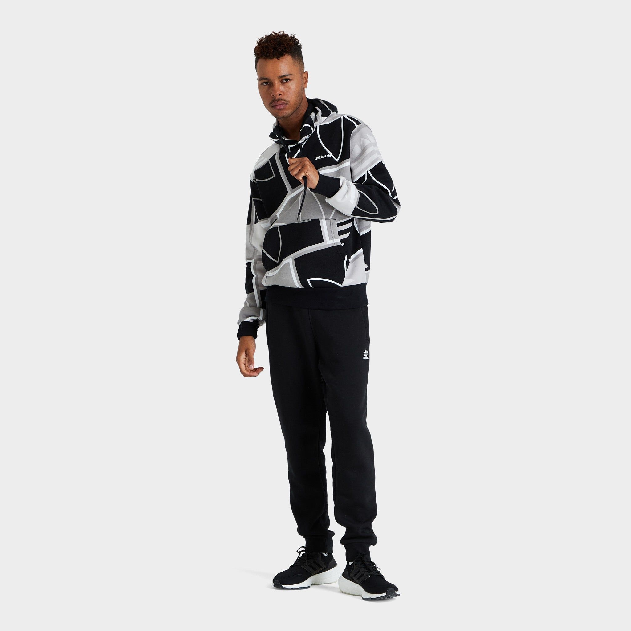 adidas Originals Logo Play Pullover Hoodie / Black sold by JD Sports product image thumbnail 5